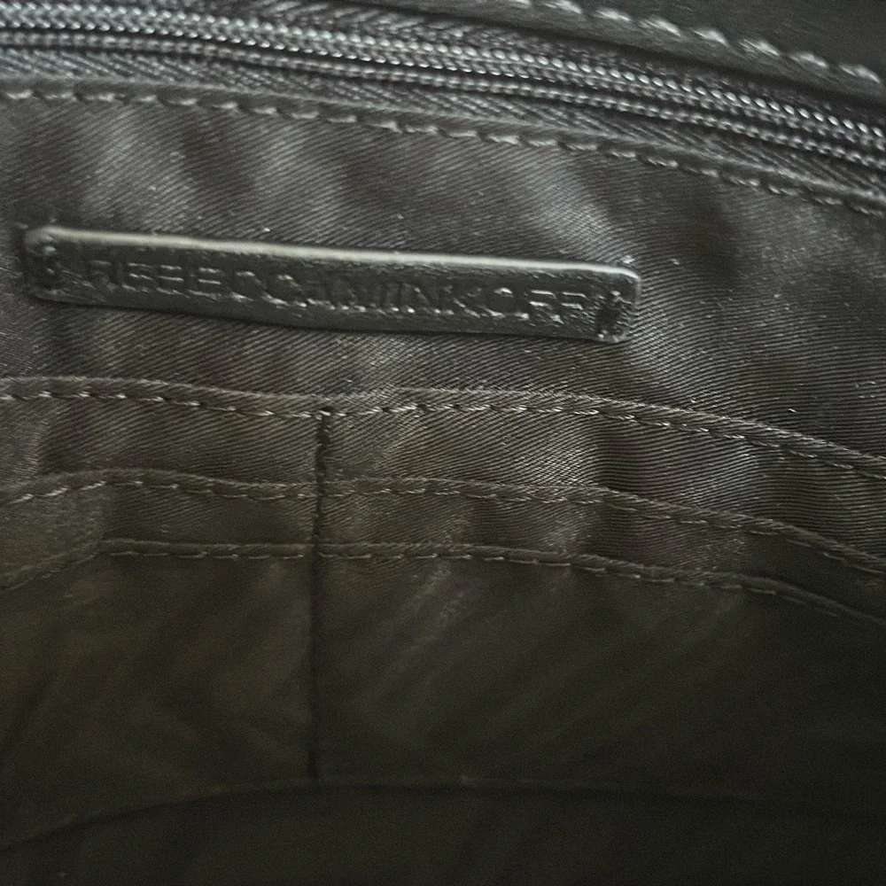 Rebecca Minkoff Black Leather Clutch